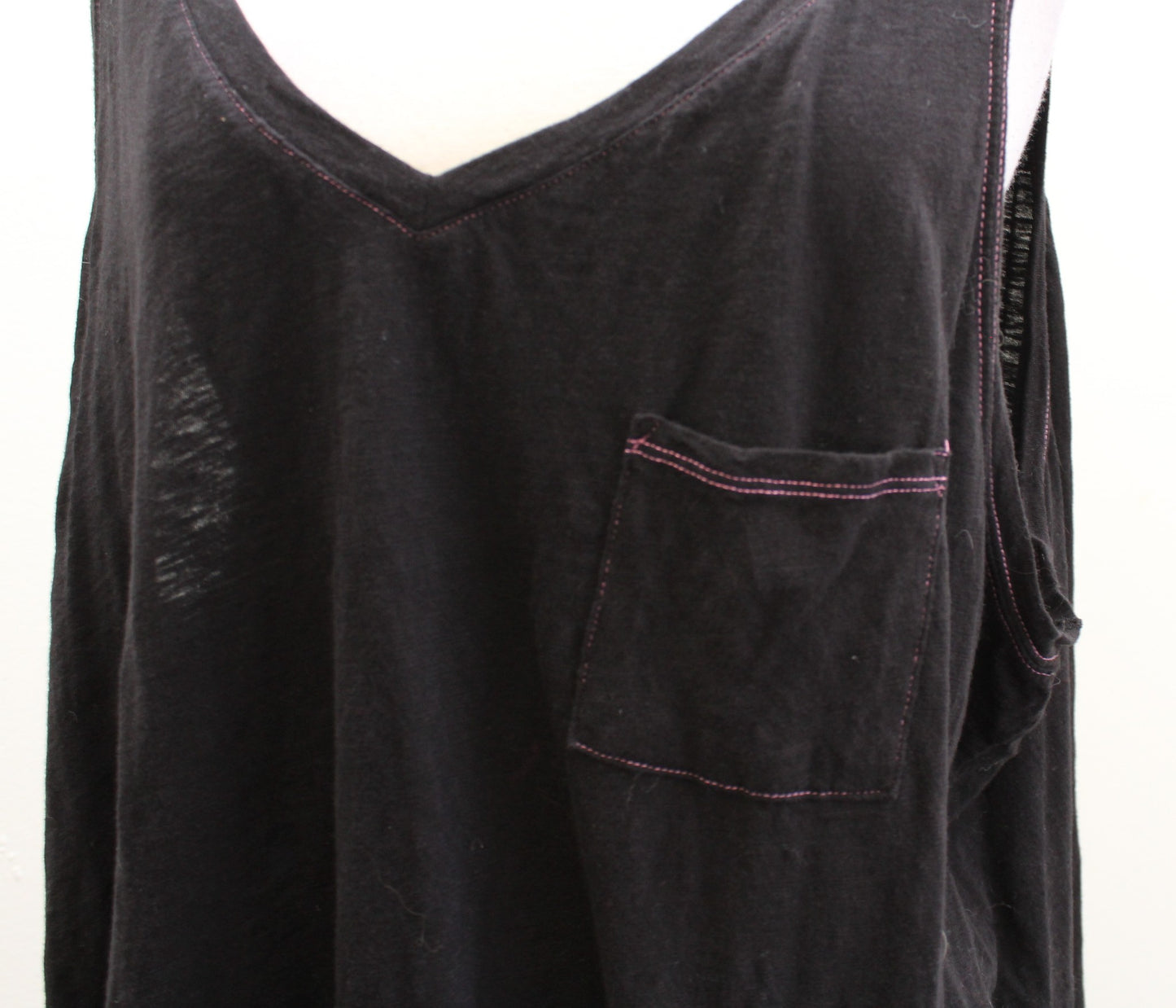 Torrid La Lune Black Moon Tarot Style Print V Neck Pocket Tank Top Blouse 4 4x