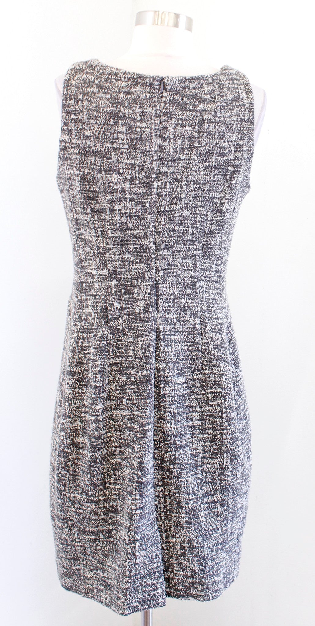 MM Lafleur the Lydia Boucle Tweed Knit Twist Strap Sheath Dress Size 8 Career