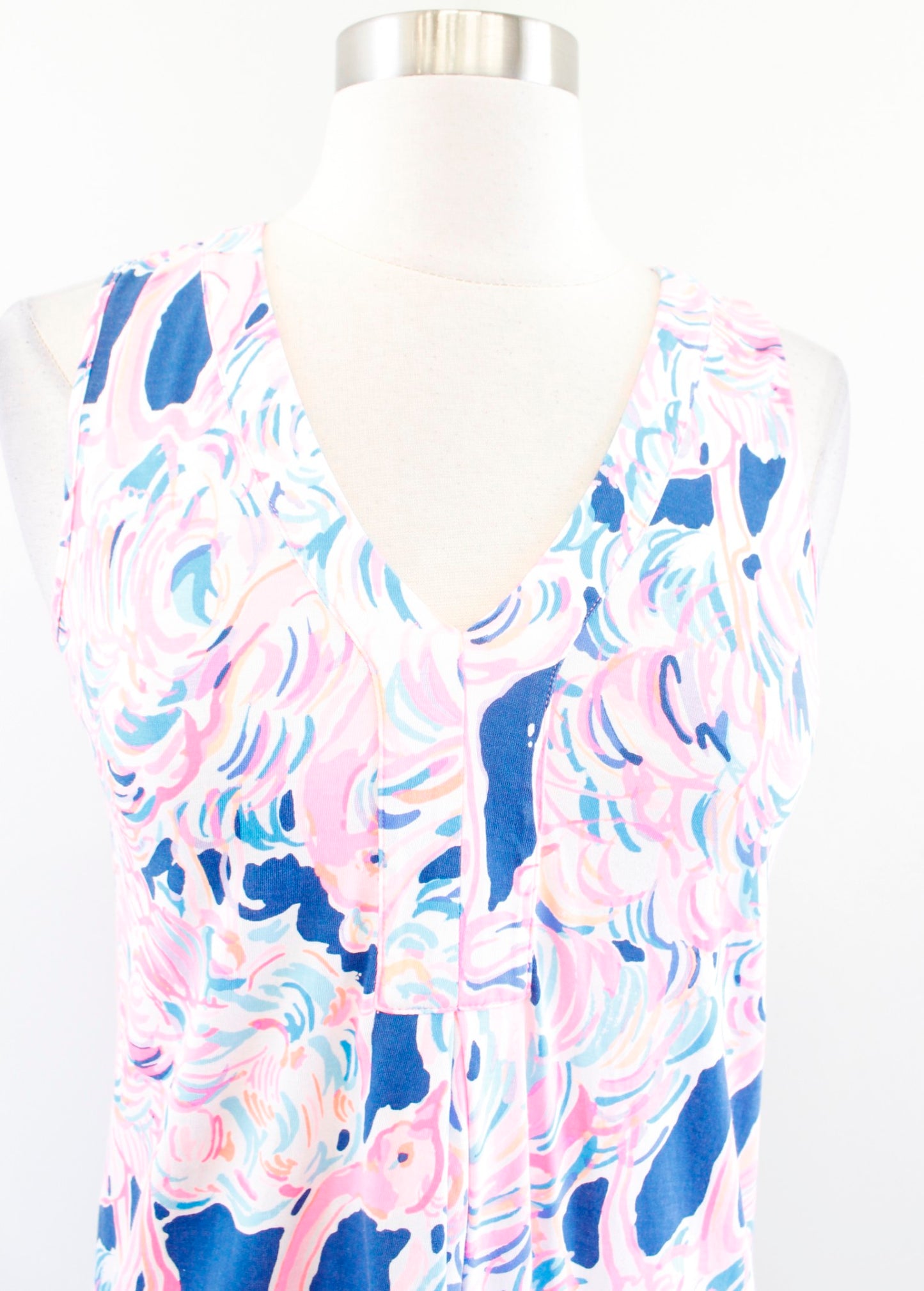 Lilly Pulitzer Amina Head in the Sand Pink Pelican Swing Mini Dress Size XXS 2XS