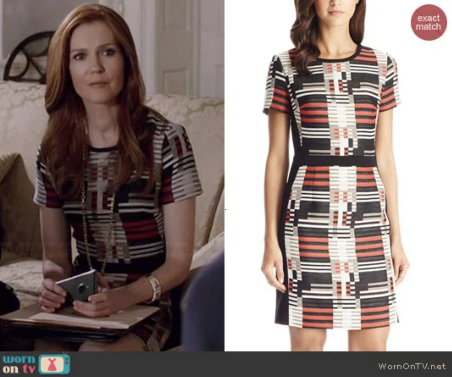 Hugo Boss Womens Hesandra Color Block Sheath Dress Size Us 6 Wool Tweed Career