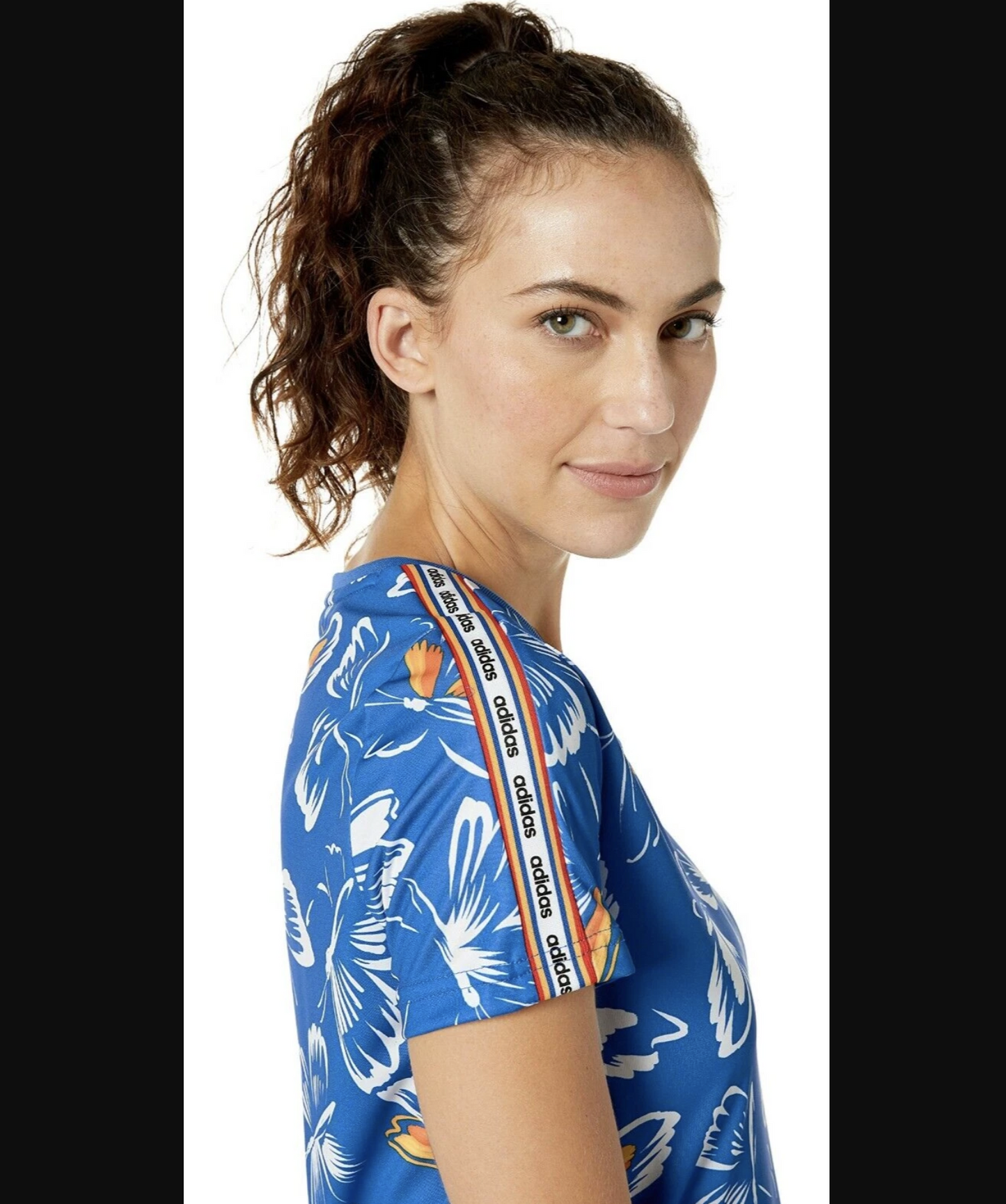 Adidas x Farm Rio Womens Blue Butterfly Print Mini Athletic Dress Size XS